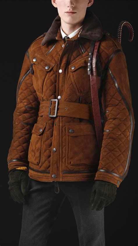 burberry prorsum shearling coat mens